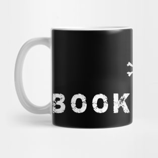 booksmart and skull Mug